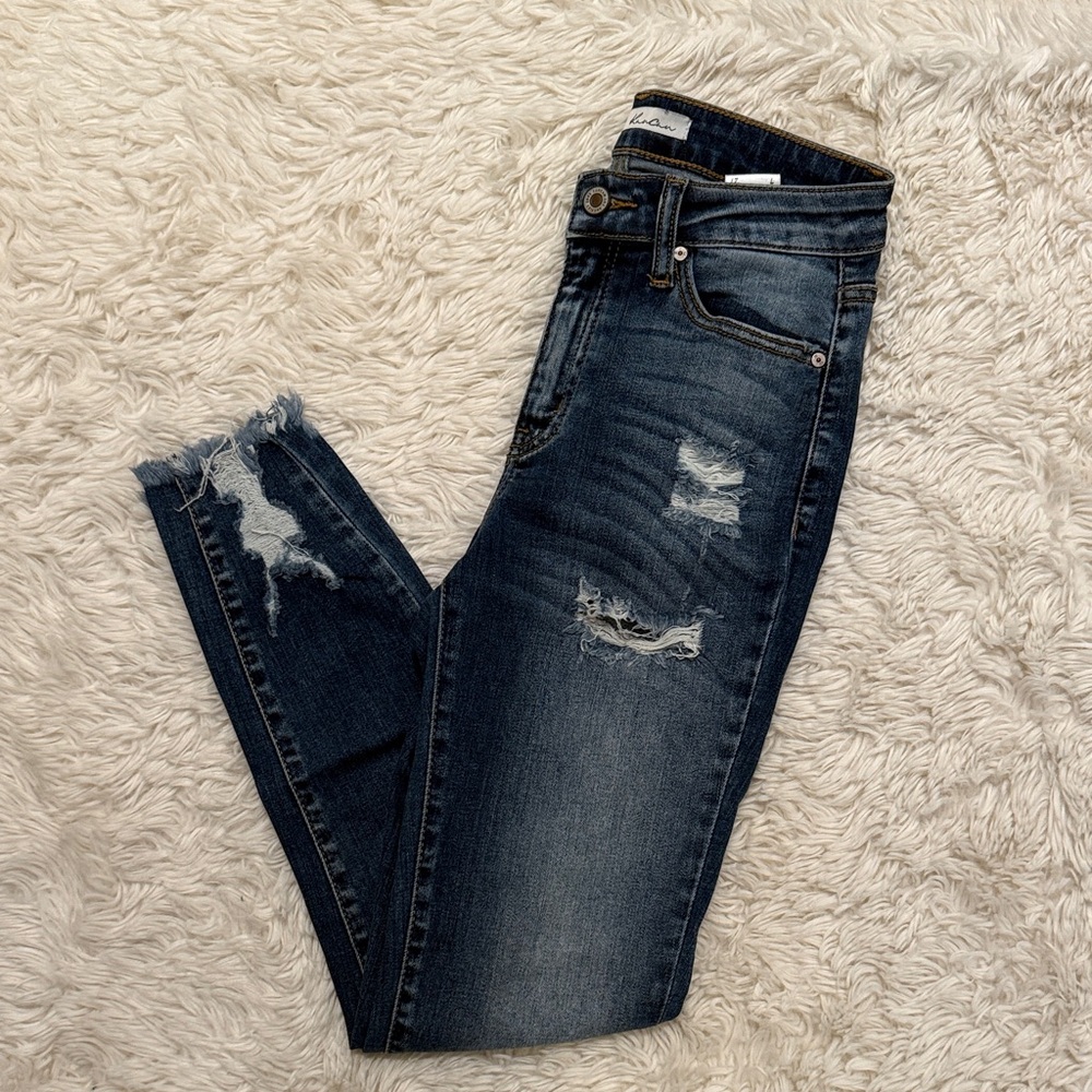 KanCan Distressed Blue Jeans